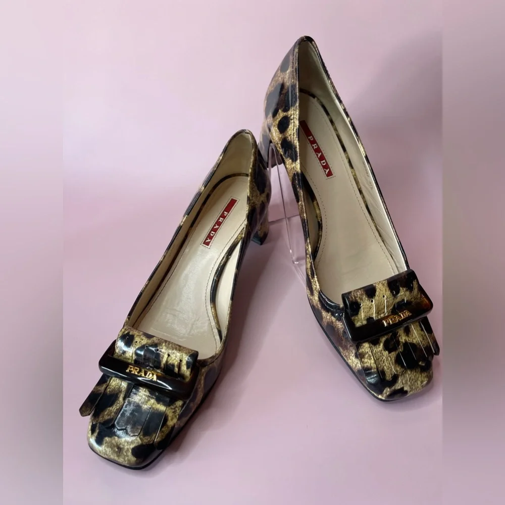 Prada Leopard Loafer - Picture 3 of 7